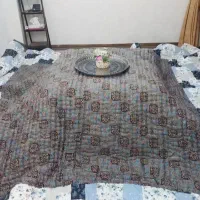 لحاف کرسی 4/20 در 4/20 متر مربع با وسط ترمه سلطنتی|رختخواب، بالش، پتو|تهران, شهید رجایی|دیوار