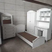 سرویس چوب نوجوان کمد تخت میز تحریر سیسمونی نوزاد|تخت و صندلی بچه|مشهد, بهمن|دیوار