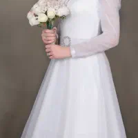 لباس سفید عقد پرنسسی