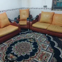 مبل چرم ۷ نفره