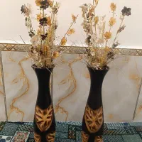 گل و گلدان تمیز و مرتب
