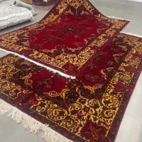 فرش دستباف (بساک)۶ متریهای رنگ گیاهی ارزان قیمت