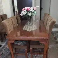 فروش میز غذا خوری ۸ نفره مبل راحتی ۷ نفره