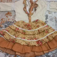 کت وشلوار پیراهن لباس مجلسی کاپشن دخترانه ۲سال|لباس|مشهد, شهرک شهید باهنر|دیوار