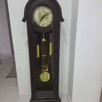 ساعت ایستاده تمام چوب در حد نو|ساعت دیواری و تزئینی|ساوه, |دیوار