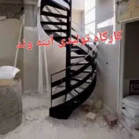 تولیدپله فلزی های خرپشته گرد مار پیچ آهنی صاف نرده