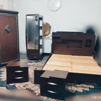 سرویس تخت خواب دو نفره در حد نو نو