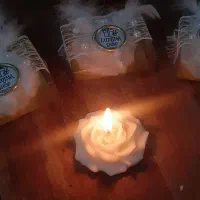 شمع گل رز|گل مصنوعی|نیریز, |دیوار