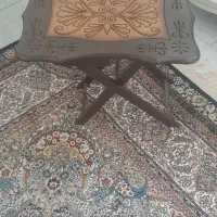 جلو مبلی کنده چوب