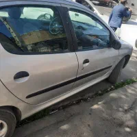 فروش 206نقره ای مدل 85