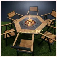 میزو صندلی باغی/لوکانو صندلی /میز