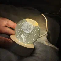 گوی ماه مدل چراغ خواب سه بعدی