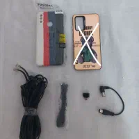 قاب گوشی A10s و OTG گوشی و سیم تلفن ۱۰ متری|لوازم جانبی موبایل و تبلت|قم, امامزاده ابراهیم|دیوار