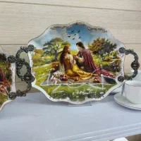 ظروف لمونژ لیلی مجنون سبز (کادویی دنیز)|ظروف سرو و پذیرایی|خوی, |دیوار