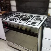 گاز و فر پادیسان 5 شعله( فر کاملا سالم )