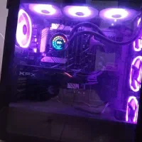 کیس گیمینگ حرفه ای در حد نو|رایانه رومیزی|کرمان, |دیوار