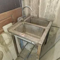سینک ظرفشویی (ضخیم صنعتی)لگن گود35در55