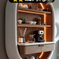 ساخت انواع کافی بار کتابخانه و‌دکوری|بوفه، ویترین، کنسول|شیراز, فرگاز|دیوار