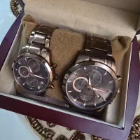 ساعت سه موتوره آریس گلد سوئیس ست زنانه مردانه