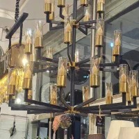 لوستر سه طبقه 30 شاخه