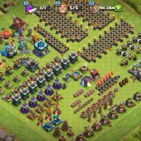 کلش اف کلنز تال 13 60درصد فول کردم