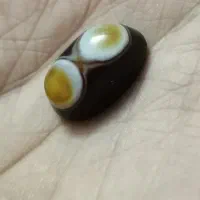 نگین باباقوری دوچشم نیمرویی