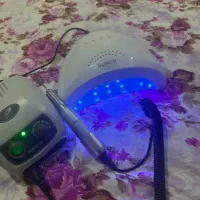 ابزار کاشت ناخن سوهان و دستگاه یووی