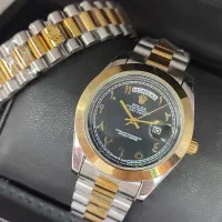 ساعت رولکس مردانه A+ قفلی تاج بند شمش