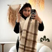 شال* موهر* وارداتی* ۲۵۰*زیر قیمت خریدبا کیفیت عالی