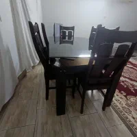 میز ناهارخوری|میز و صندلی غذاخوری|گرگان, |دیوار