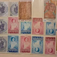 فروش آلبوم تمبرهای قدیمی خارجی و ایرانی