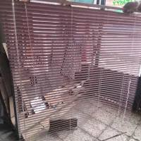 پرده سایه روشن سالم در حد نو ۶ عدد|پرده، رانر، رومیزی|همدان, |دیوار