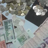 ۵۵برگ اسکناس آک خارجی+۲/۵کیلوسکه خارجی/شاهی/جمهو