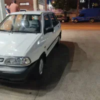 پراید 85سفید دور رنگ