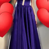 لباس مجلسی بنفش