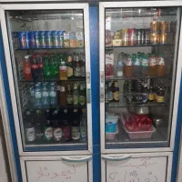 یخچال ویترینی چهار درب به شرط سالم