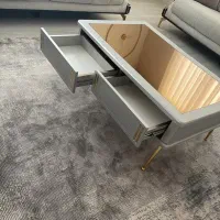 میز عسلی زیبا و جدید  چهار کشو جا دار جنس خوب
