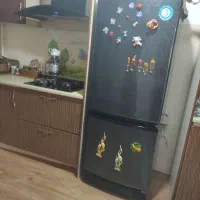 یخچال و فریزر رنگ زغالی خاص