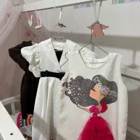 پیراهن بچگانه|کفش و لباس بچه|رشت, منظریه|دیوار