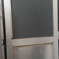 درب حمام  آلومینیوم قدیمی سنگین