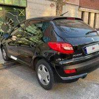 207 مشکی سقف پانا رینگ دار