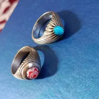 انگشتر نقره فیروزه مینا