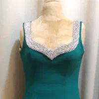لباس مجلسی جنس کرپ باربی سایز ۳۸