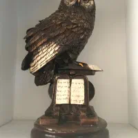 مجسمه جغد دانا|مجسمه، تندیس، ماکت|ساری, |دیوار