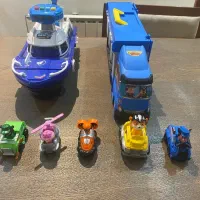 کامیون و قایق سگهای نگهبان