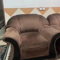 سرویس مبل راحتی در حد نو|مبلمان خانگی و میز عسلی|جیرفت, |دیوار
