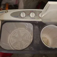 لباسشوی دو قلو پاکشوما|ماشین لباسشویی و خشک‌کن لباس|نظرآباد, شهرک سید جمال الدین|دیوار