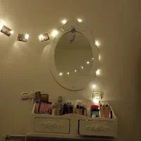 شلف و آیینه دیواری