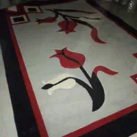 گلیم ۹ متری در حد نو .سالم