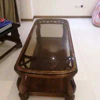 میز وسط و گل میز